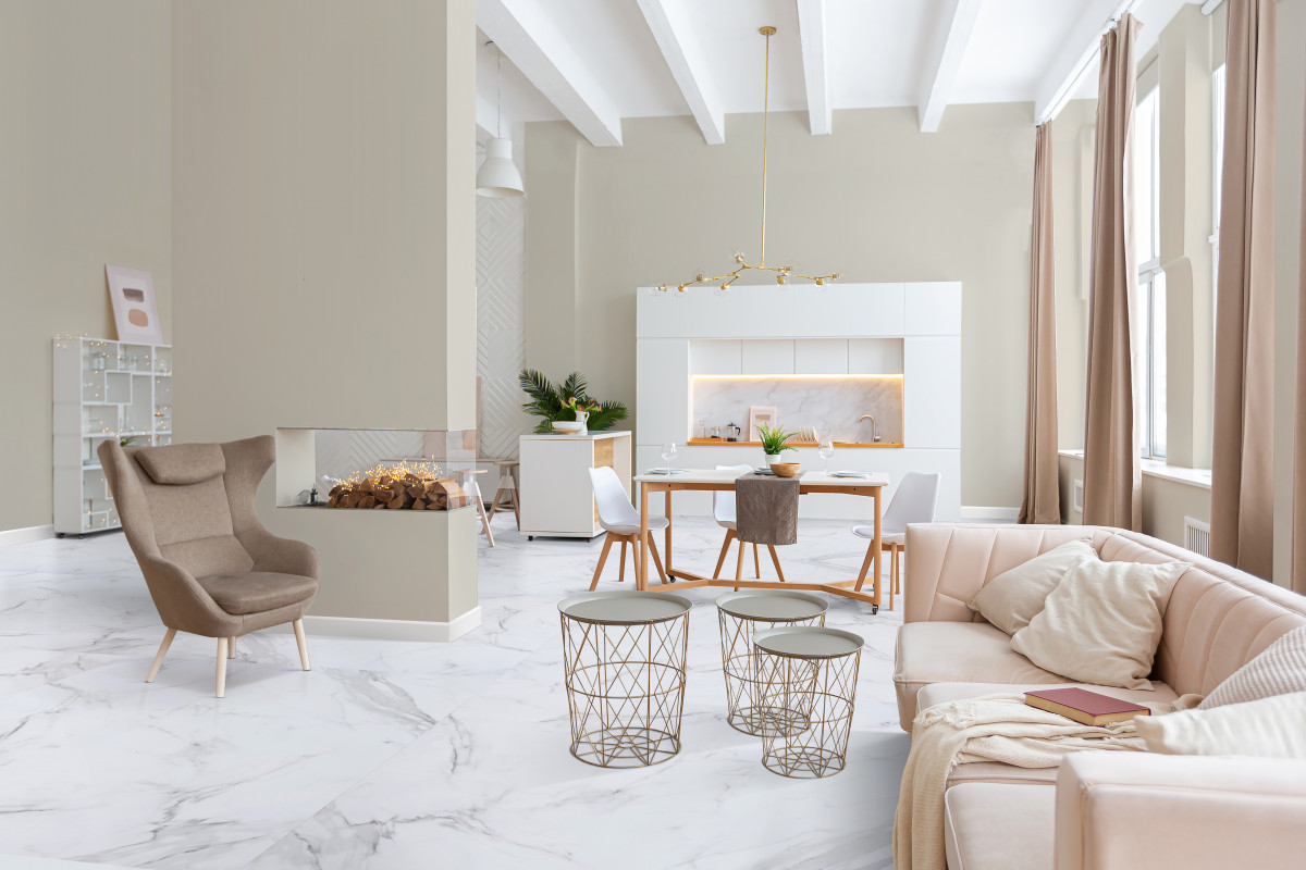 LVT / Linha Injoy / Residencial / Sala de estar e jantar / Róseo / 24272112