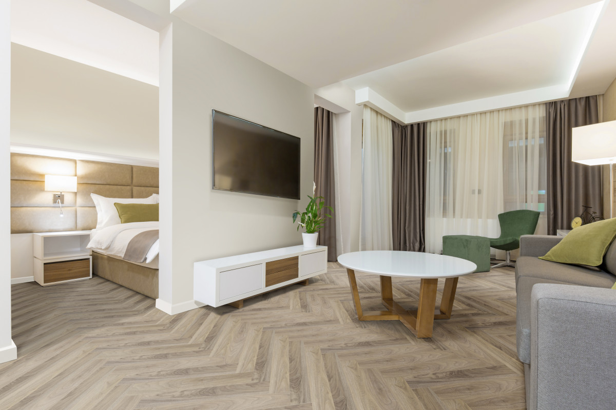 LVT / Linha Essence 30 / Residencial / Sala de estar e jantar / Dália / 24368105