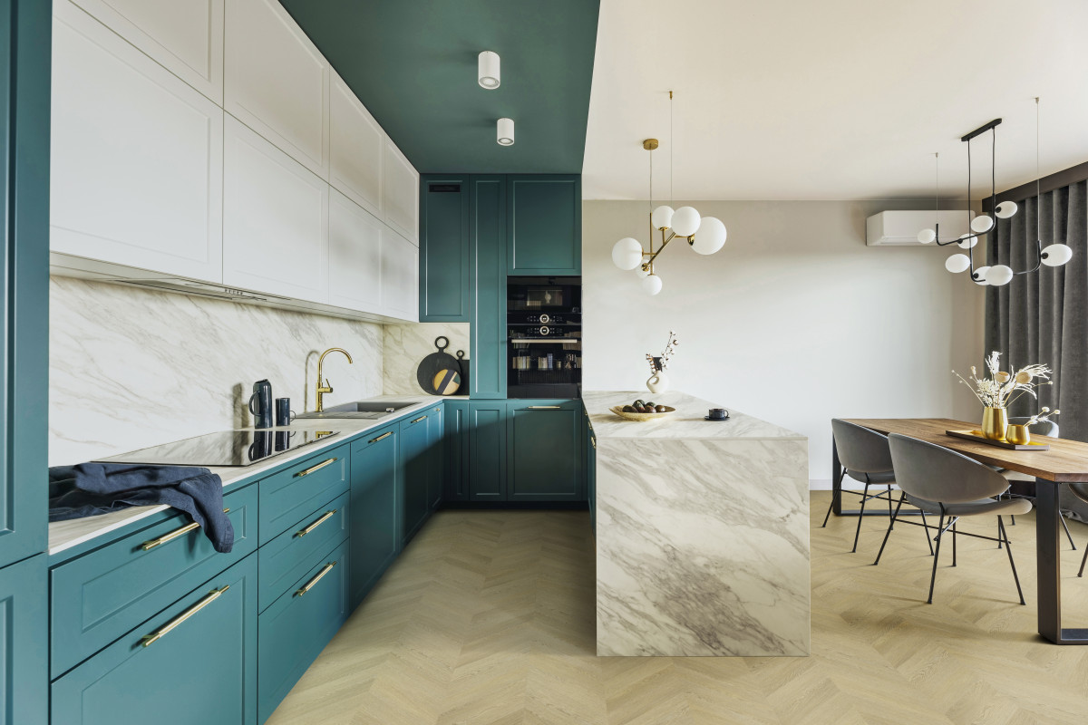 LVT / Recanto DOMA Tarkett / Residencial / Cozinha / Trigo / 24974825