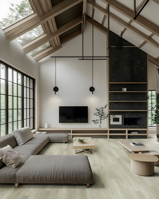 LVT / RECANTO DOMA TARKETT / Residencial / Sala de estar e jantar / Mascavo / 24972815